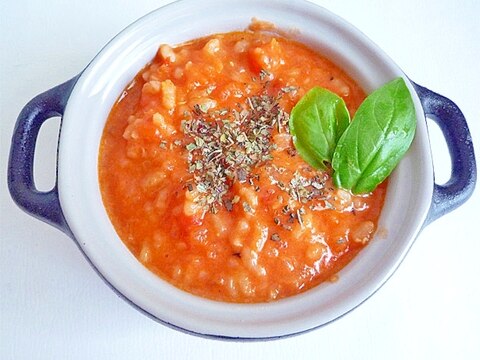 玄米トマトチーズリゾット